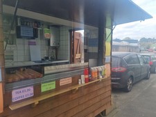 Burger van with pitch - with, already