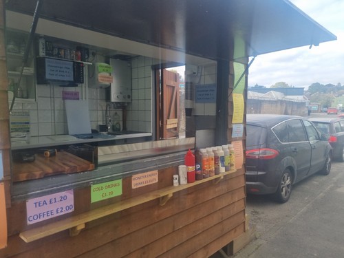 Burger van with - van,