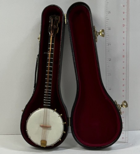 Miniature five string banjo - miniature,
