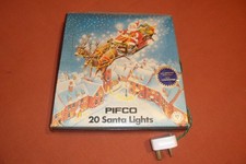 Vintage Pifco 20 Santa Lights