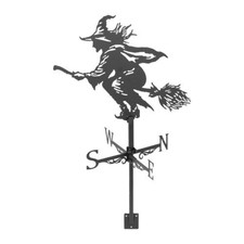 Witch Weather Vane Iron Wind