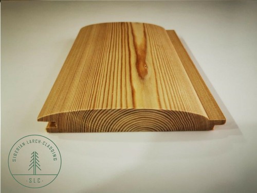 Siberian larch cladding - larch, loglap