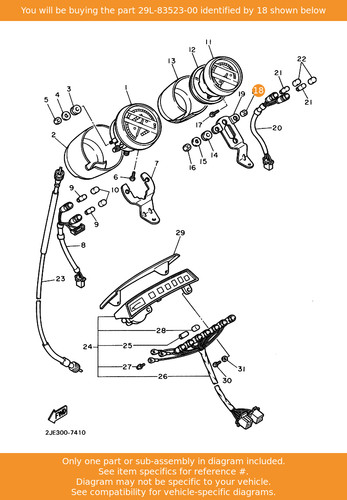 Yamaha damper 29l 83523 - yamaha, 29l-83523-00