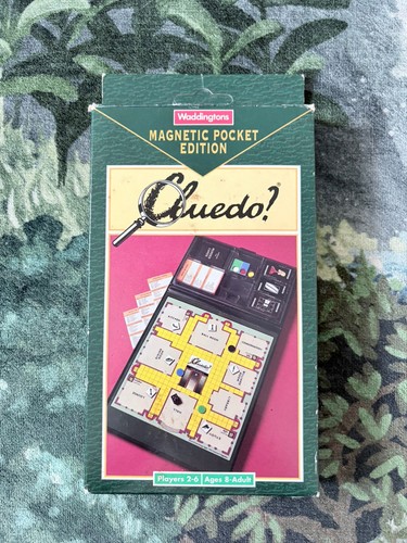 Vintage waddingtons cluedo - vintage,