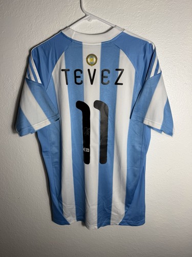 Carlos tevez signed argentina - tevez,