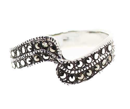 Solid sterling oxidised silver - solid,