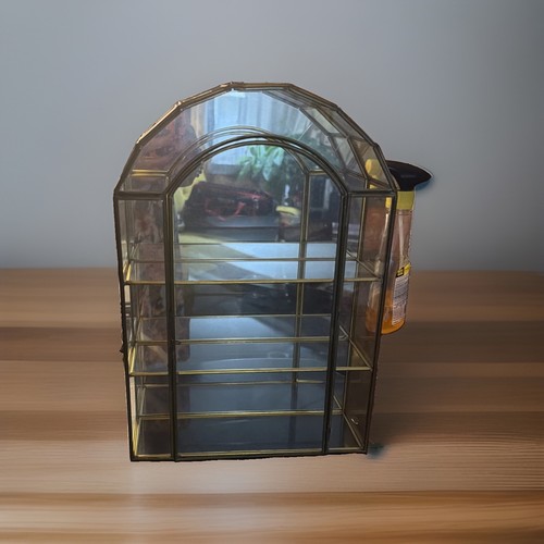 Vintage brass glass - vintage, &