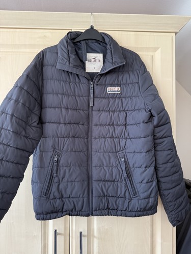 Mens black hollister padded - mens,
