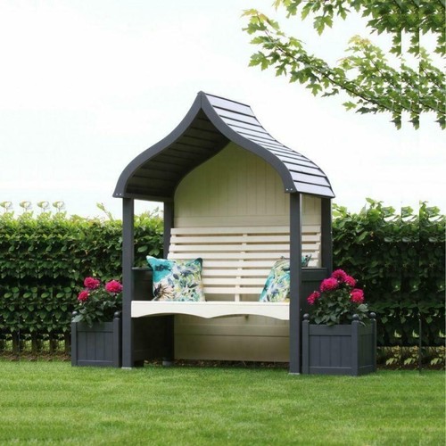 Wooden garden arbour orchard - wooden, 'orchard'