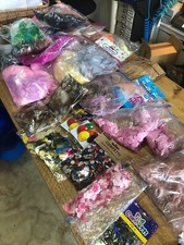 JOB LOT Crafting Supplies Ideal for Party Planners Balloon Decorators Car Booter