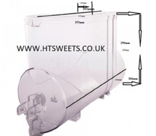 Container for granita machine