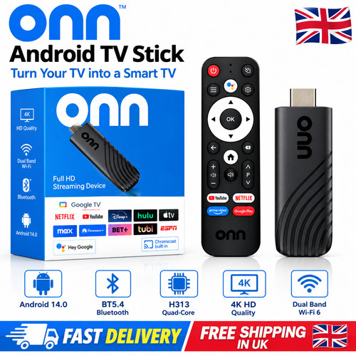 Onn android stick - android, hd
