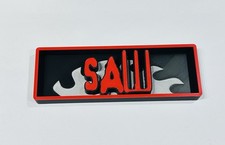 Decorative Saw Billy The Puppet Horror Logo Film Sign  Display s 17.5cm L 22cm
