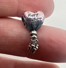 Happy Birthday Heart Charm