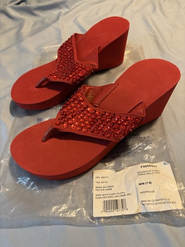 Avon flip flop wedge sandal - flop,