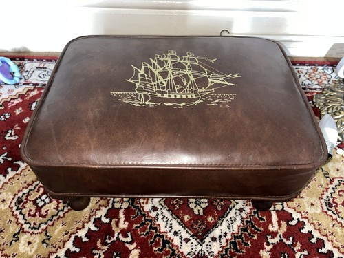 Sherborne footstool brown - sherborne,