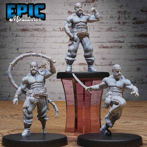 Jacked muscle pirate d - pirate, d&d
