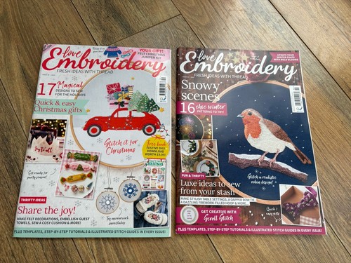 Love embroidery magazines - love,