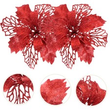  6 Pcs Flower Ornaments