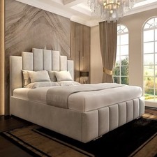 Ottoman Storage Art Deco Bed