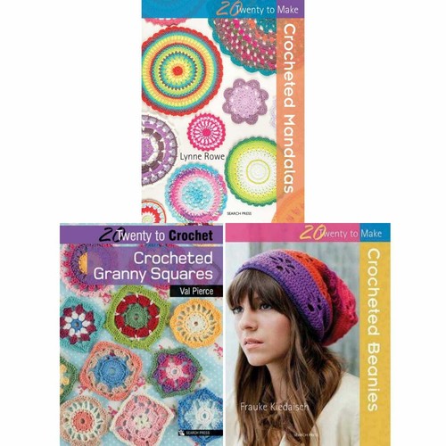 Crocheted granny mandalas - crocheted, granny,