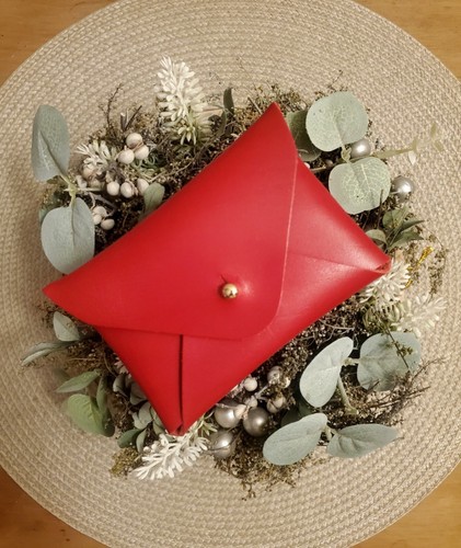 Genuine italian leather purse - leather,
