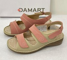 Damart Powder Pink Low Wedge