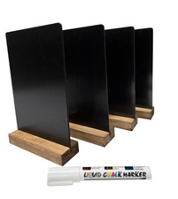 Table top chalkboards - top,