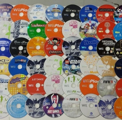 Nintendo wii games disc - disc,
