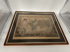 Moses Pitt 1681 World Map –