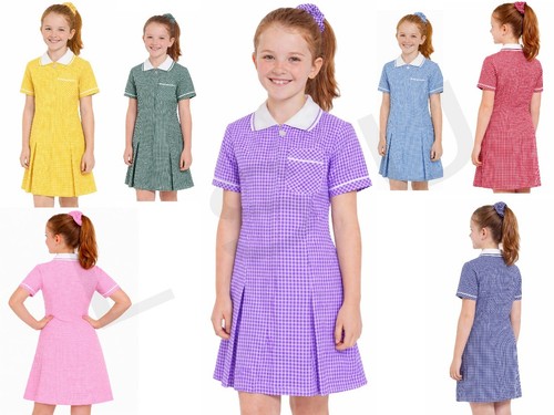 Girls school uniform gingham - girls,