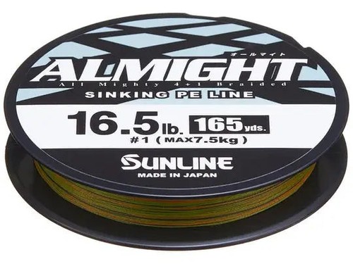 Sunline almight sinking braid - almight,