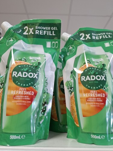 Radox refill shower - 3x,