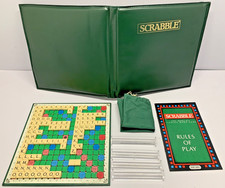 Vintage Travel Scrabble Board