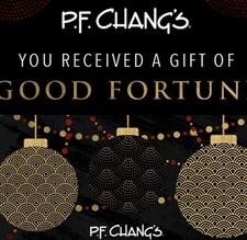 PF  Changs Gift Voucher- $100