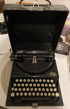 Superb Vintage c1920/30’s Remington Home Portable Typewriter with Original Case 