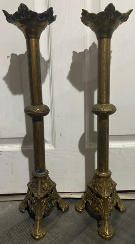 Pair of antique - antique, gothic