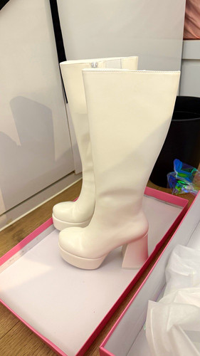 Dolls kill white knee high - kill,