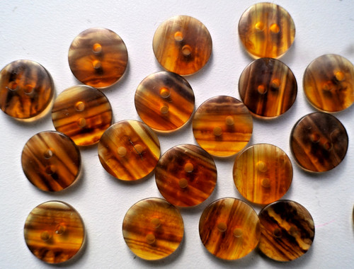 Tortoiseshell effect buttons - effect,