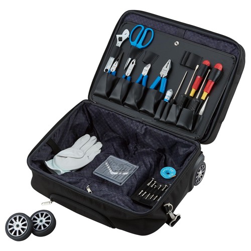 Tool set with - caster,