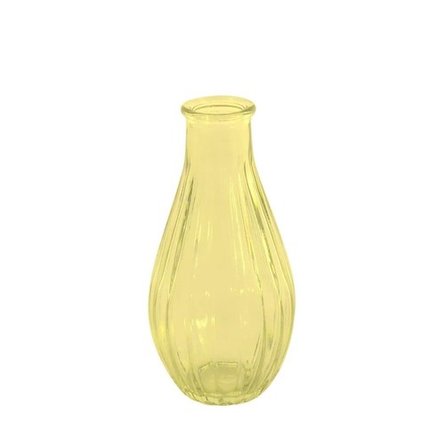 Vintage fluted glass bud - vintage,