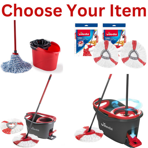 Vileda turbo microfibre mop - vileda,