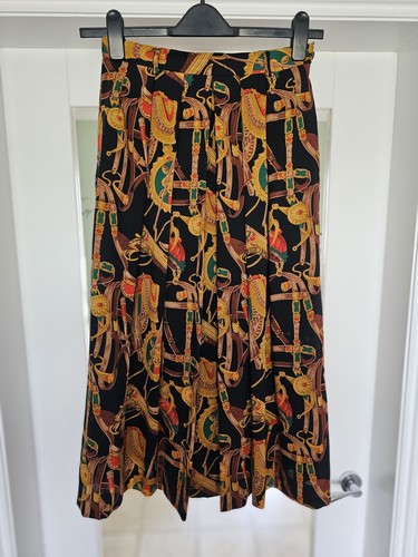 Daks london pleated skirt size - daks,