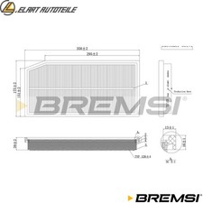 AIR FILTER FA1124 FOR