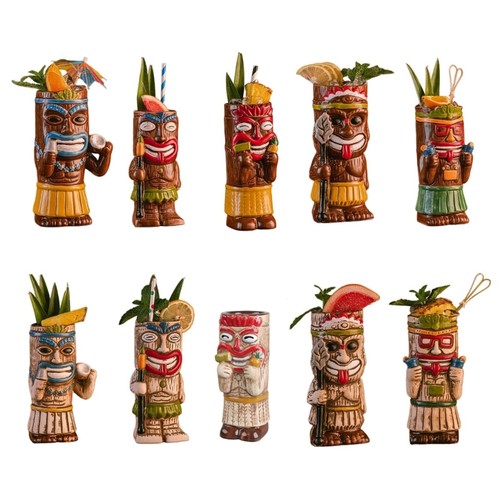 Festival hawaiian drink cups - drink,