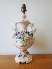 Capodimonte floral putti style