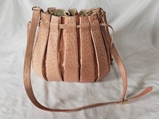 vintage ostrich leather