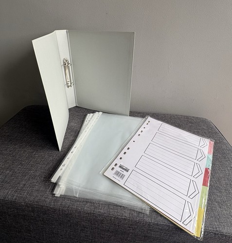 Sage green ring binder - sage,