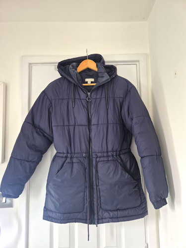 Topshop women navy hooded - women's,