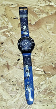 2001 SWATCH SCUBA 200 LOOMI Watch 'BZZZZZI' SDN909, Working